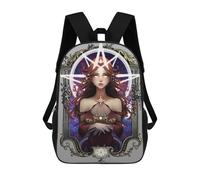 sinyumoney Hemera The Day Children's School Backpack 3D Printed for Kids Travel Rucksacks Book Bags for Boys Elementary School Students 17inch