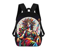 sinyumoney Hera Queen of The Gods Backpack School Bag Lightweight Casual Daypack School Backpacks for Girl, Teen Girls 17inch
