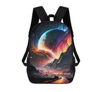 sinyumoney Highway To Cosmos Nebula Daypack Casual Backpacks School Bag For Girls Boys High College Teenagers Rucksack Men Women Travel Laptop Rucksack College Bookbag 17inch