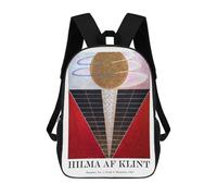 sinyumoney Hilma Af Klint Altar Piece Painting School Bags Water Resistant Travel Backpack Computer Bag - Perfect for Travel, Work And Daily Use 17inch