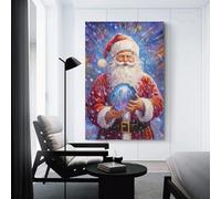 sinyumoney Holiday Seer Art Wall Canvas Art for Bedroom for Gifts Bathroom Home Kitchen Office Decor Canvas Art 12x18inch(30x45cm)