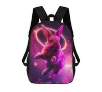 sinyumoney Holy Bunny in The Sky Backpack School Bag Water Resistant School Bag Business Backpack - Perfect for Travel, Work And Daily Use 17inch