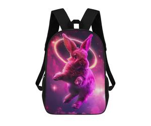 sinyumoney Holy Bunny in The Sky Backpack School Bag Water Resistant School Bag Business Backpack - Perfect for Travel, Work And Daily Use 17inch