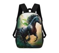 sinyumoney Horse Backpack School Bag Business Durable Laptop Bag- Perfect for Travel, Work And Daily Use 17inch