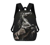 sinyumoney Horse Rearing School Backpack Computer Rucksack for School/Work/Travel- Perfect for Travel, Work And Daily Use 17inch