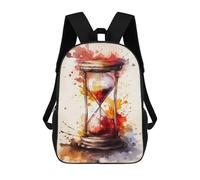 sinyumoney Hourglass Watch Backpack School Bag Computer Rucksack for School/Work/Travel for Camping Outdoor Adventures And Daily Travel 17inch