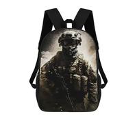 sinyumoney Hunter in Smoke Mode Children’s Backpack Girls Boys, Rucksack Bag, Daypack, Primary School, Perfect for Back to Kids School Or PE, Gifts And Travel 17inch