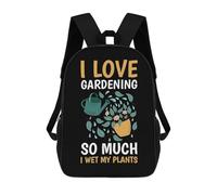 sinyumoney I Love Gardening So Much Rucksack Computer Rucksack for School/Work/Travel for Camping Outdoor Adventures And Daily Travel 17inch