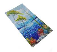 sinyumoney Illusion of Silence Towels Large Soft Big Microfiber Towel Gentle for Sensitive Skin 35x73cm