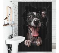 sinyumoney Italian Greyhound Bath Shower Curtains Mildew Waterproof Polyester Fabric Soft Fabric Hotel Shower Curtain for Toile Bathroom Dorm 46.85x70.87Inch（119x180cm）
