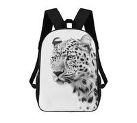 sinyumoney Jaguar Head Poster Children’s Backpack Girls Boys, 17 Inch Rucksack Bag, Daypack, Primary School, Perfect for Back to Kids