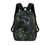 sinyumoney Jaguar in The Jungle School Backpack Work Business College School for Campus Outdoor Travel Sports 17inch