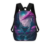 sinyumoney Japanes Torii Gate Valley School Backpack Water Resistant Computer Rucksack- Perfect for Travel, Work And Daily Use 17inch