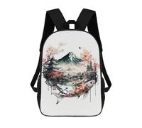 sinyumoney Japanese Iconic 3 Backpack School Bag Rucksack Casual Daypacks School Work Travel Bag for Girl, Teen Girls 17inch