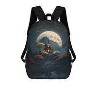 sinyumoney Japanese Night 07 Rucksack Water Resistant School Bag Business Backpack for Men, Women & Teenage Boys 17inch