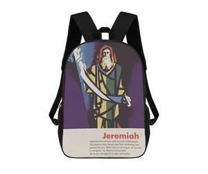 sinyumoney Jeremiah Rucksacks 3D Printed Children Backpacks Fashion Casual Daypack Cute Travel Bags Outdoor Casual Daypack for Boy And Girl 17inch