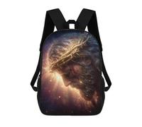 sinyumoney Jesus Christ Crown of Thorns Art Print -1 Backpack School Large School Backpack for Boys for Teenage Girls Boys Women Men 17inch