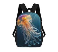sinyumoney Jewel of The Deep School Bags Secondary Causal Travel High School Bags for School/Work/Travel 17inch
