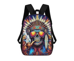 sinyumoney Kaleidoscopic Wisdom School Backpack Lightweight Casual Daypack School Backpacks for Boys/Girls/Teenagers 17inch