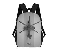 sinyumoney Kamov Ka52 Alligator School Backpack Daypacks Business Backpack Water Resistant Bookbag for Campus Outdoor Travel Sports 17inch