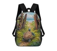 sinyumoney Keep Going Backpack School Business Durable Laptop Bag for Camping Outdoor Adventures And Daily Travel 17inch