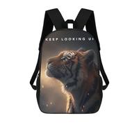 sinyumoney Keep Looking Up Motivation School Backpack 3D Printed School Bags Boys Girls Laptop Backpack for Kids/Students/Adults 17inch