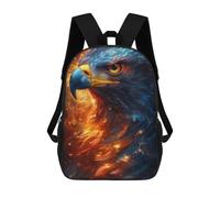 sinyumoney Kids 17inch Backpacks Eagle Fantasy Artwork-1 Backpack 3D Printed School Bag Fashion Bag Travel Backpacks School Bags for in School Or Travel