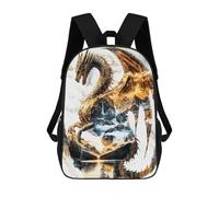 sinyumoney Kids 17inch School Backpack 3D Printed Dragon of Eternal Dawn Backpack Rucksack Sports Backpacks For Boys And Girls Fashion Knapsack