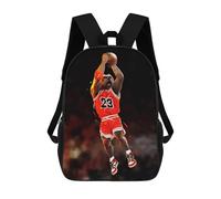sinyumoney Kids 17inch School Backpack 3D Printed Fadeaway Backpack Rucksack Sports Backpacks For Boys And Girls Fashion Knapsack