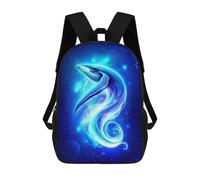sinyumoney Kids Backpacks 3D Printed Celestial Leviathan School Bags Kids Boys Girls Travel Backpacks Book Bags for in School Or Travel 17inch