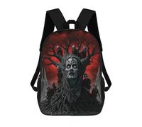 sinyumoney Kids Backpacks 3D Printed Dark Forest Spirits School Bags Kids Boys Girls Travel Backpacks Book Bags for in School Or Travel 17inch