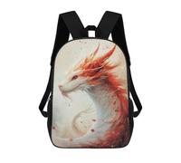 sinyumoney Kids Backpacks Backpack School Backpack Children School Bag Travel Rucksacks Book Bags 3D Printed Fantasy Dragon Art Print Backpack for Kids Boys And Girls 17inch