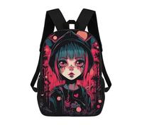 sinyumoney Kids Backpacks Backpack School Backpack Children School Bag Travel Rucksacks Book Bags 3D Printed Dark Forest Dreamscape Backpack for Kids Boys And Girls 17inch