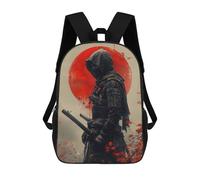 sinyumoney Kids Backpacks Backpack School Backpack Children School Bag Travel Rucksacks Book Bags 3D Printed Japan Ninja Shinobi Backpack for Kids Boys And Girls 17inch