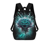 sinyumoney Kids Backpacks Backpack School Backpack Children School Bag Travel Rucksacks Book Bags 3D Printed Explosion of Neurons Backpack for Kids Boys And Girls 17inch