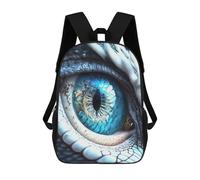 sinyumoney Kids Backpacks Dragon Eye Artwork-11 Backpack School Backpack Children School Bag Travel Rucksacks Book Bags 3D Printed Backpack for Kids Boys And Girls 17inch