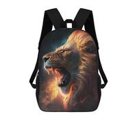 sinyumoney Kids Children School Backpack Celestial Lion Bookbags Casual Travel Rucksack 3D Printed Boys Girls Large Capacity Daypack 17inch