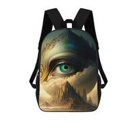 sinyumoney Kids Children School Backpack The Watcher Bookbags Casual Travel Rucksack 3D Printed Boys Girls Large Capacity Daypack 17inch
