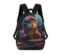 sinyumoney Kids Gamer Rabbit Backpack for Boys And Girls, Kid Backpack Travel Bagpack School Bag for Teenagers 17inch