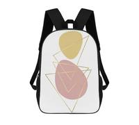 sinyumoney Kids School Backpack 3D Printed Abstract XIV Backpack Rucksack Sports Backpacks for Boys And Girls Fashion Knapsack 17inch