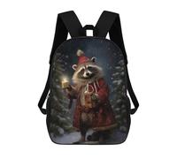 sinyumoney Kids School Backpack 3D Printed Cute Travel Bags Koala Christmas Gift Children Outdoor Casual Daypack Backpacks for Girls Women 17inch