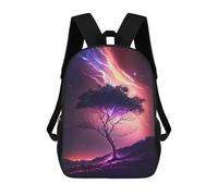 sinyumoney Kids School Backpack 3D Printed Galactic Tree of Dreams Backpack Rucksack Sports Backpacks For Boys And Girls Fashion Knapsack 17inch