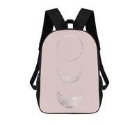 sinyumoney Kids School Backpack 3D Printed Golden Lines 02 Backpack Rucksack Sports Backpacks for Boys And Girls Fashion Knapsack 17inch