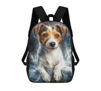 sinyumoney Kids School Backpack 3D Printed Jack Russell Terrier Portrait Backpack Rucksack Sports Backpacks For Boys And Girls Fashion Knapsack 17inch