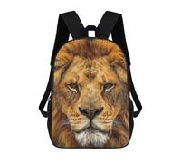 sinyumoney Kids School Backpack 3D Printed Lion King 2 17 Inch Backpack Rucksack Sports Backpacks for Boys And Girls Fashion Knapsack