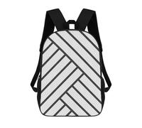 sinyumoney Kids School Backpack 3D Printed Minimalist Lines 33 Backpack Rucksack Sports Backpacks For Boys And Girls Fashion Knapsack 17inch