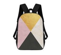 sinyumoney Kids School Backpack 3D Printed Minimalist Textures III Backpack Rucksack Sports Backpacks For Boys And Girls Fashion Knapsack 17inch