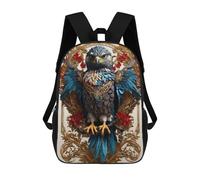sinyumoney Kids School Backpack 3D Printed Moonlit Wings Backpack Rucksack Sports Backpacks For Boys And Girls Fashion Knapsack 17inch