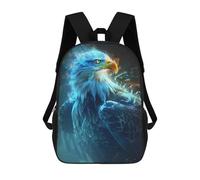 sinyumoney Kids School Backpack 3D Printed Radiant Eagle Majesty Backpack Rucksack Sports Backpacks For Boys And Girls Fashion Knapsack 17inch