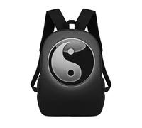 sinyumoney Kids School Backpack 3D Printed Shaolin Backpack Rucksack Sports Backpacks For Boys And Girls Fashion Knapsack 17inch